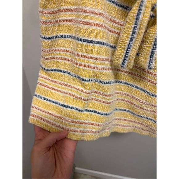 Texture & Thread Tie-Front Tank Top in Smithfield Stripe - Picture 2 of 4